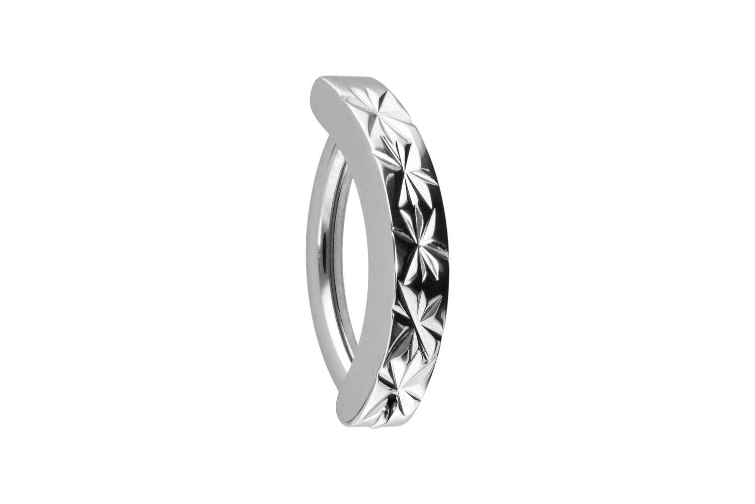 Titan Bauchnabelclicker Bauchnabelpiercing BOGEN + DESIGN